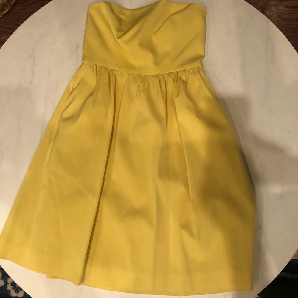 J.Crew strapless dress